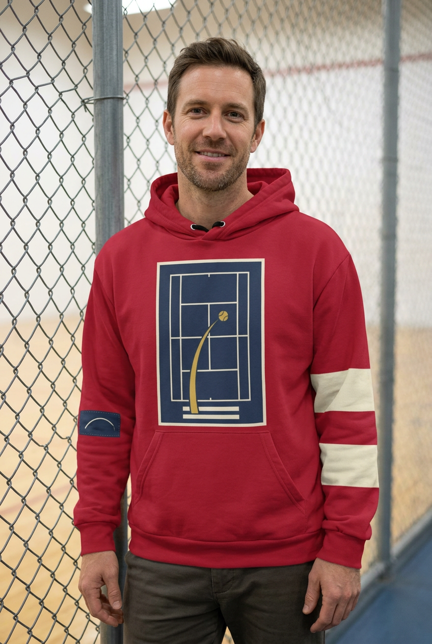 Male-model mockup for the Men’s collection