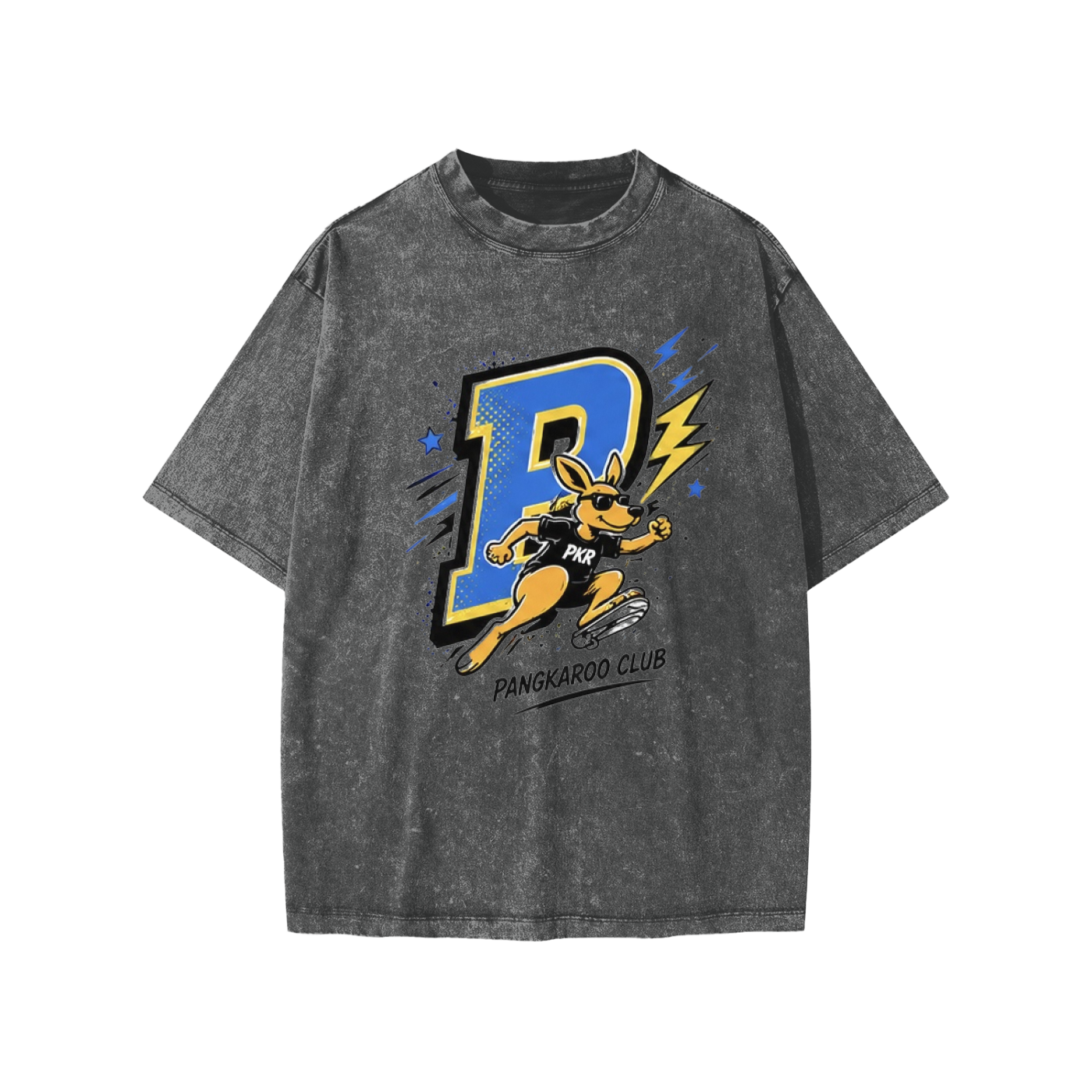 Pangkaroo Club PANG! PANG! Collection Snow Washed Kids' T-Shirt