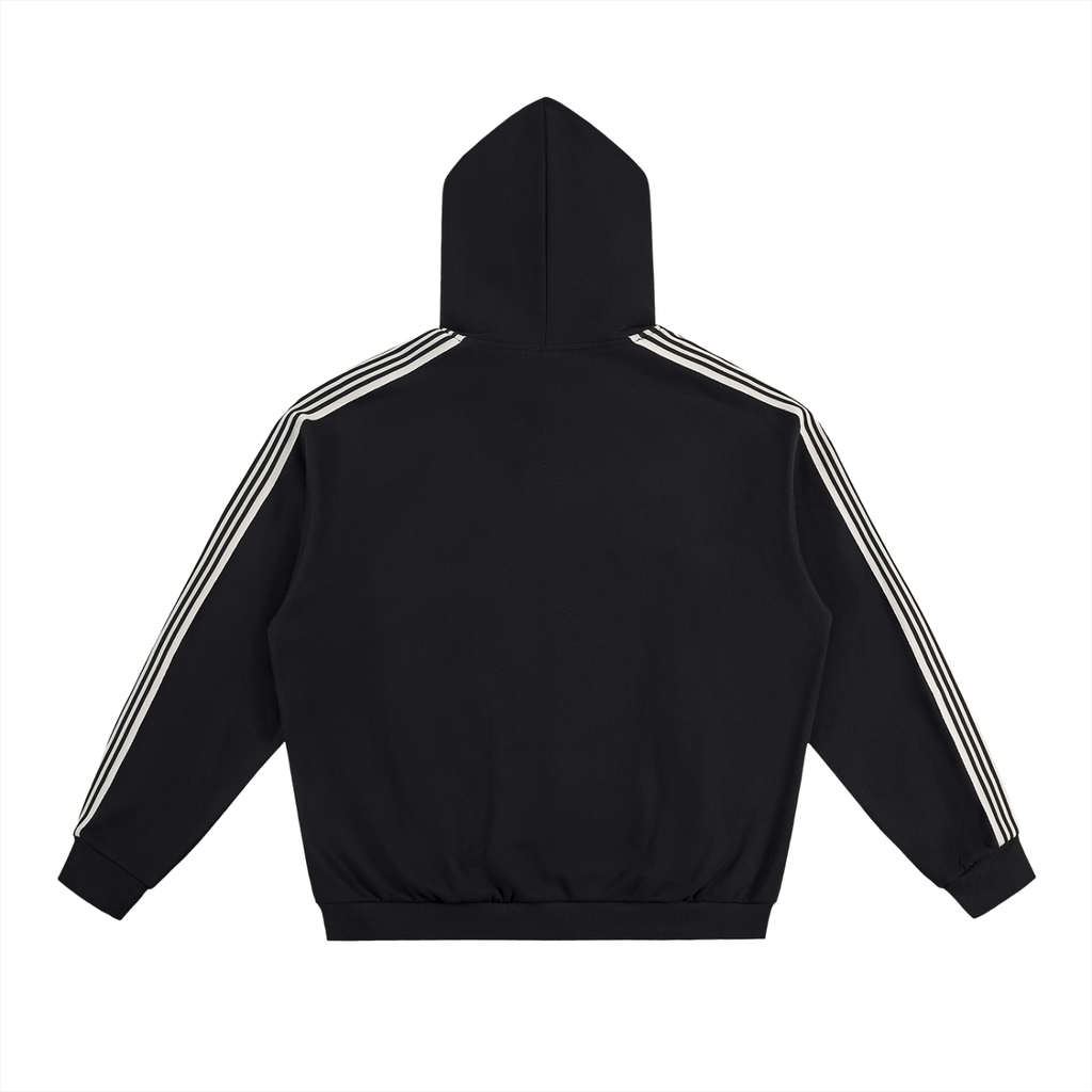 Pangkaroo Club Side Stripe Drop-Shoulder Hoodie