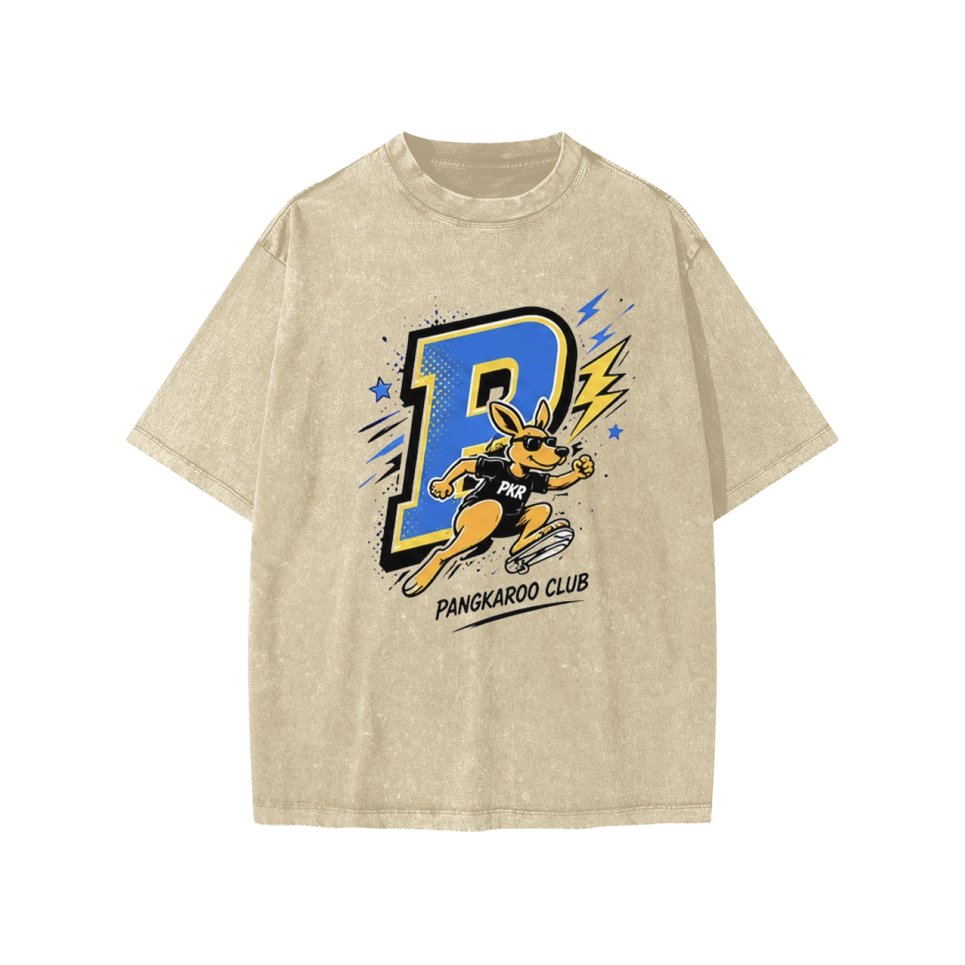 Pangkaroo Club PANG! PANG! Collection Snow Washed Kids' T-Shirt