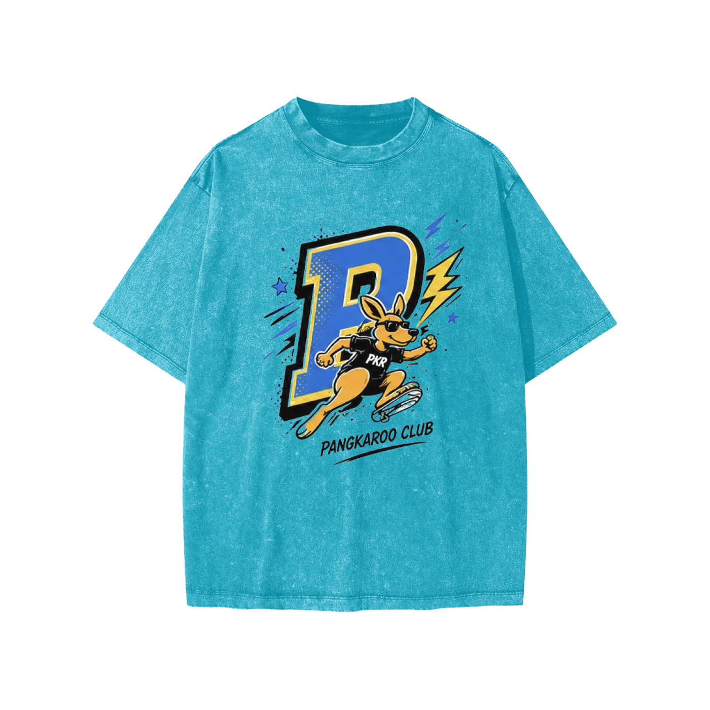 Pangkaroo Club PANG! PANG! Collection Snow Washed Kids' T-Shirt