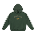 Pangkaroo Club Side Stripe Drop-Shoulder Hoodie